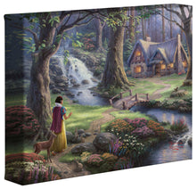 Load image into Gallery viewer, Snow White Discovers the Cottage - Gallery Wrapped Canvas - ArtOfEntertainment.com
