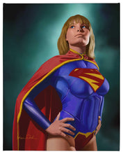 Load image into Gallery viewer, a woman sitting on a chair holding a tennis racket 
