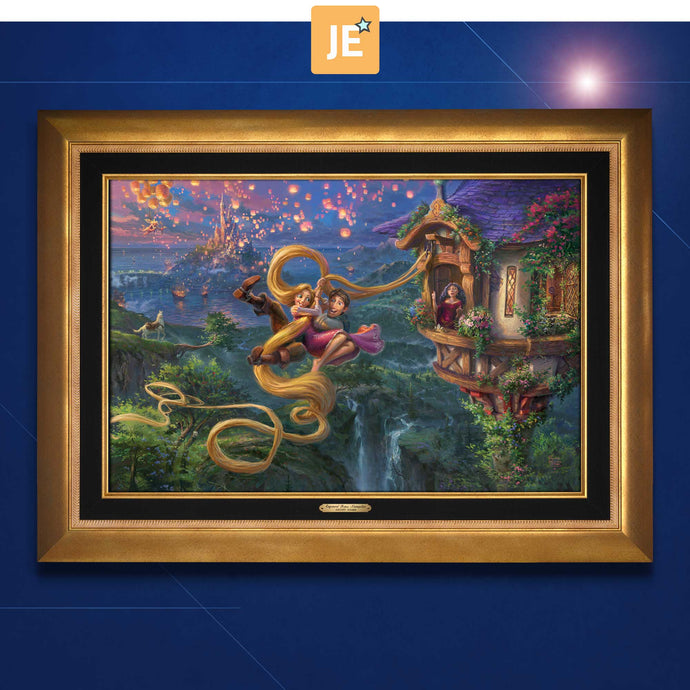 Tangled Up in Love - Limited Edition Canvas (JE - Jewel Edition) - ArtOfEntertainment.com