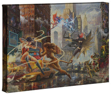 Load image into Gallery viewer, a painting of a teddy bear on display 
